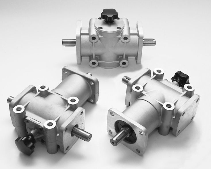 ARA傘齒輪（lún）鋁殼螺旋轉向箱（xiāng）