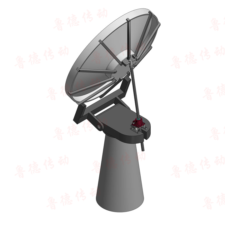 絲杆升降機翻（fān）轉耳（ěr）軸支座機構