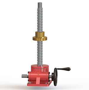 蝸輪螺母（mǔ）升降機